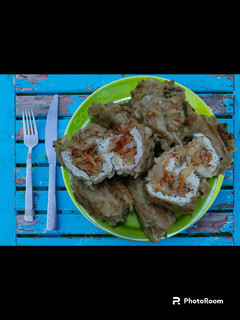 Foto resep Tahu pong isi sayur (tahu isi)