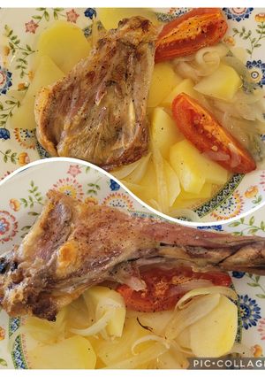 Una foto de Espalda de cabrito al horno de la cocina de Marisa Marcos Ortega