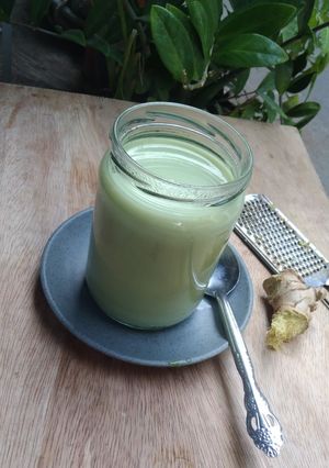 Foto resep Jahe Matcha Creamy (ala kafe sumarmi kingking)