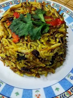 Una foto de Arroz a lo argelina