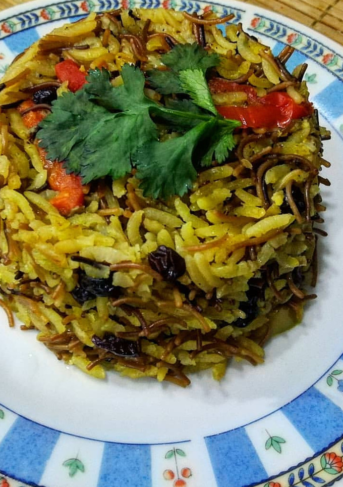 Una foto de Arroz a lo argelina