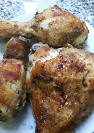 Una foto de Pollo a la mostaza limón, mostaza, pimentón ahumado#essenTamara
