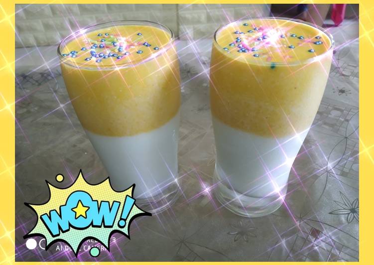 Mango Dalgona Milkshake