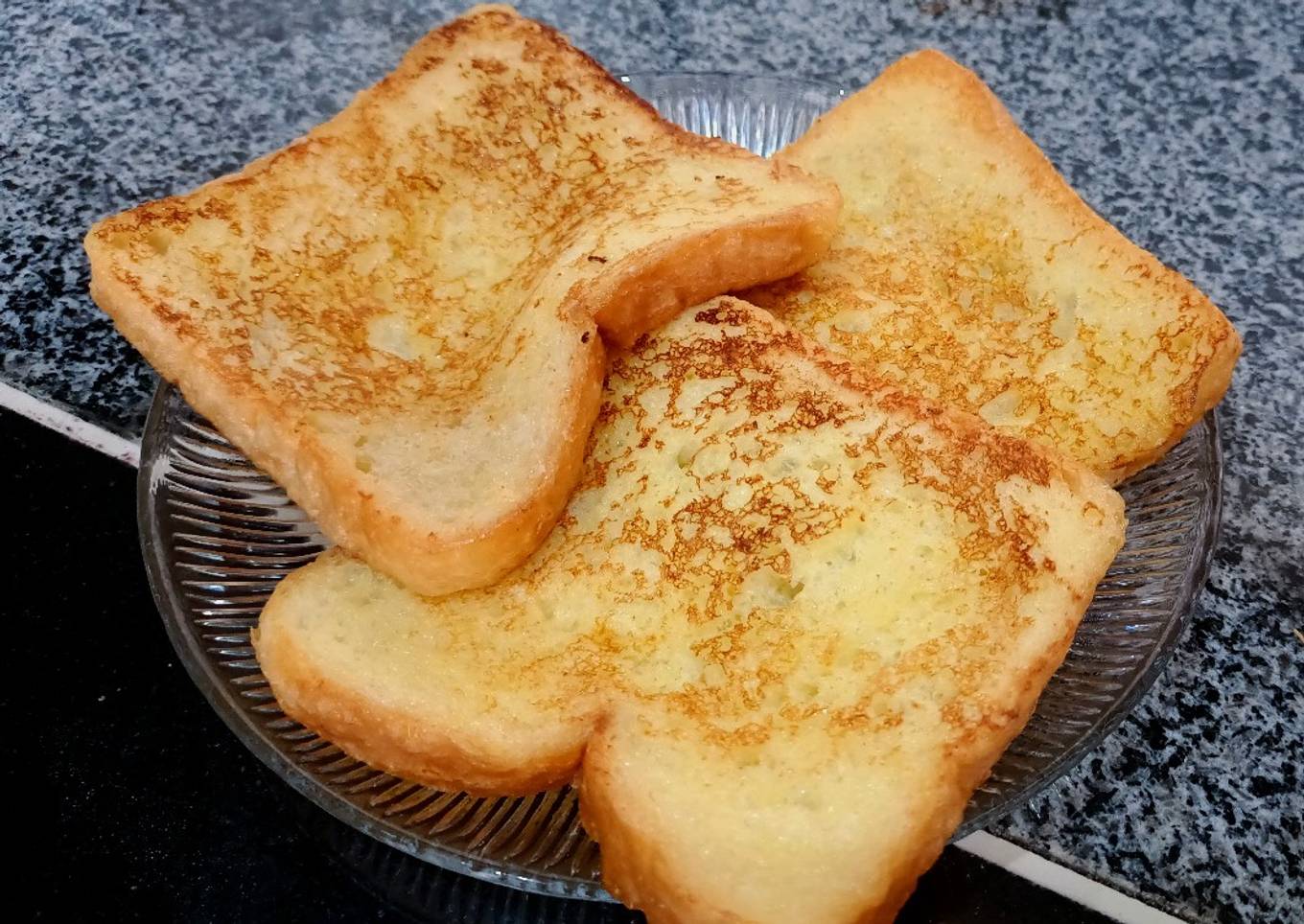Creamy healthy French toast