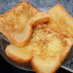 A picture of Creamy healthy French toast.