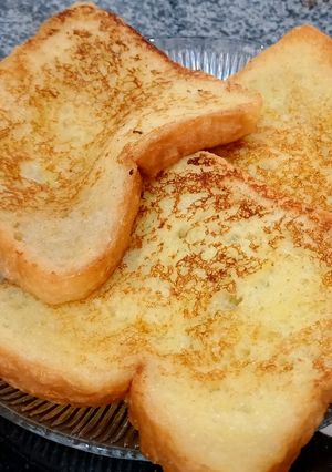 A picture of Creamy healthy French toast.