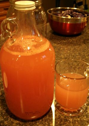 A picture of Watermelon Kvass.