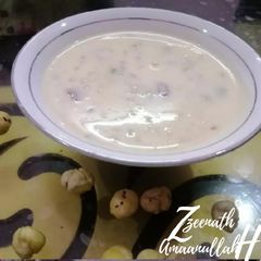 A picture of Sabudana and Makhana Kheer.