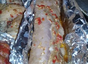 Una foto de Vacío al horno cubierto con papel aluminio 😋🤤