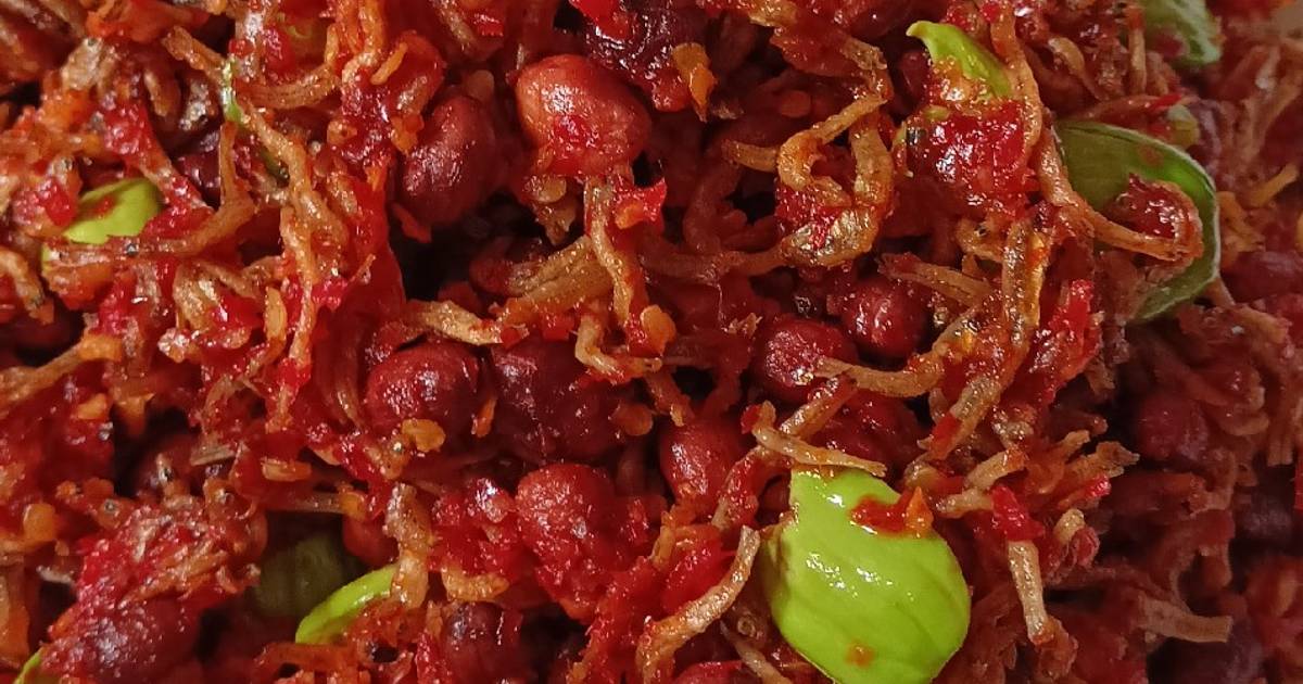 Resep Sambal Teri Kacang Pete Oleh Tati Asmawi Cookpad