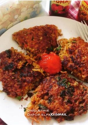 Foto resep Omelet mie/menu irit endolita😋