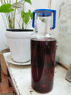 Una foto de Agua de jamaica (en frío)