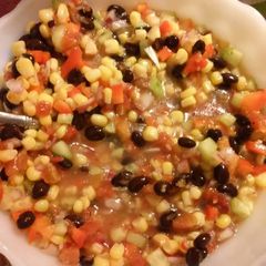 A picture of Debra's Cowboy Caviar.