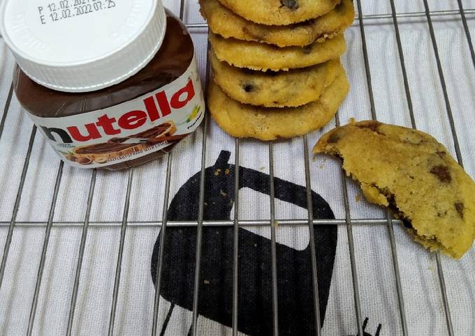 Nutella Cookies (soft bake cookies)