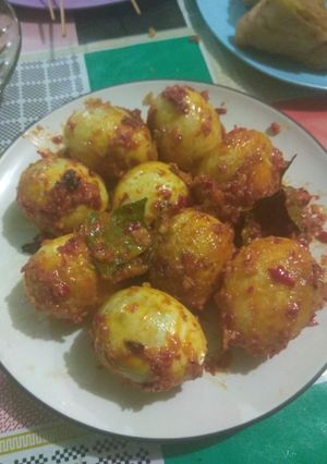 Foto resep Sambal Goreng Telur Gurih