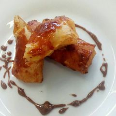 A picture of Turon with Jackfruit.