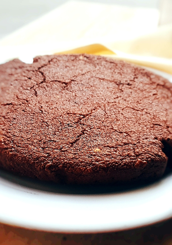 Una foto de Bizcocho de avena y chocolate