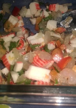 Una foto de Ceviche del mar