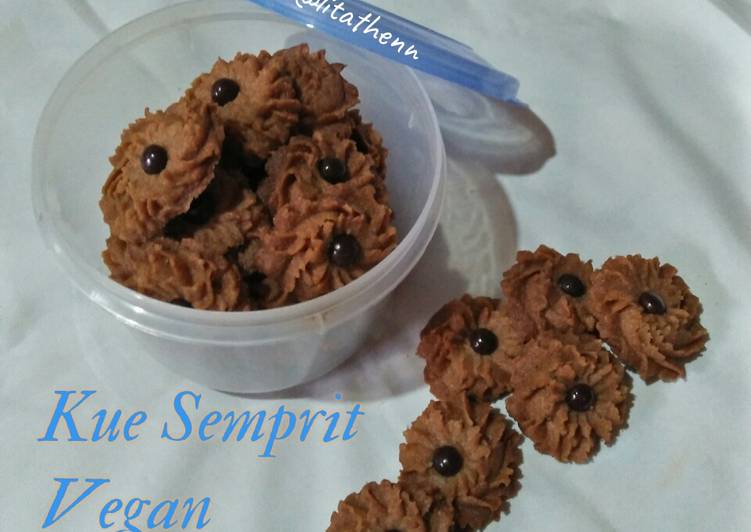 DICOBA! Resep Kue Semprit Vegan kue sehari-hari