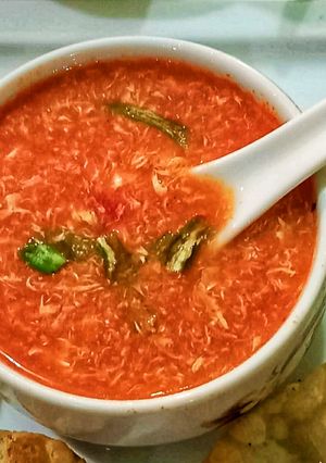 টমেটো স্যুপ(Tometo soup recipe in Bengali) রেসিপির প্রধান ছবি