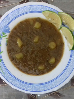 عکسی از دستور عدسی با عصاره مرغ