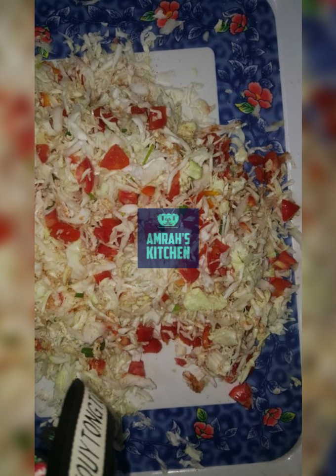 A picture of Simple coleslaw.