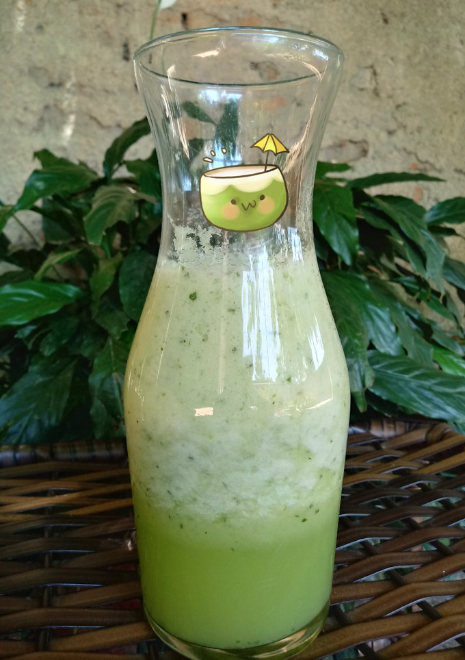 Una foto de Batido Verde