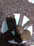 Barritas de corn flakes y chocolate