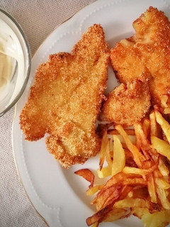 Una foto de Fish & chips (Pescado y Patatas)