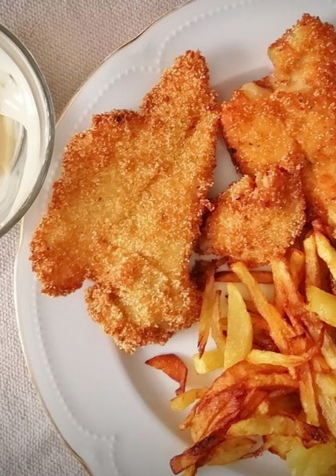 Una foto de Fish & chips (Pescado y Patatas)