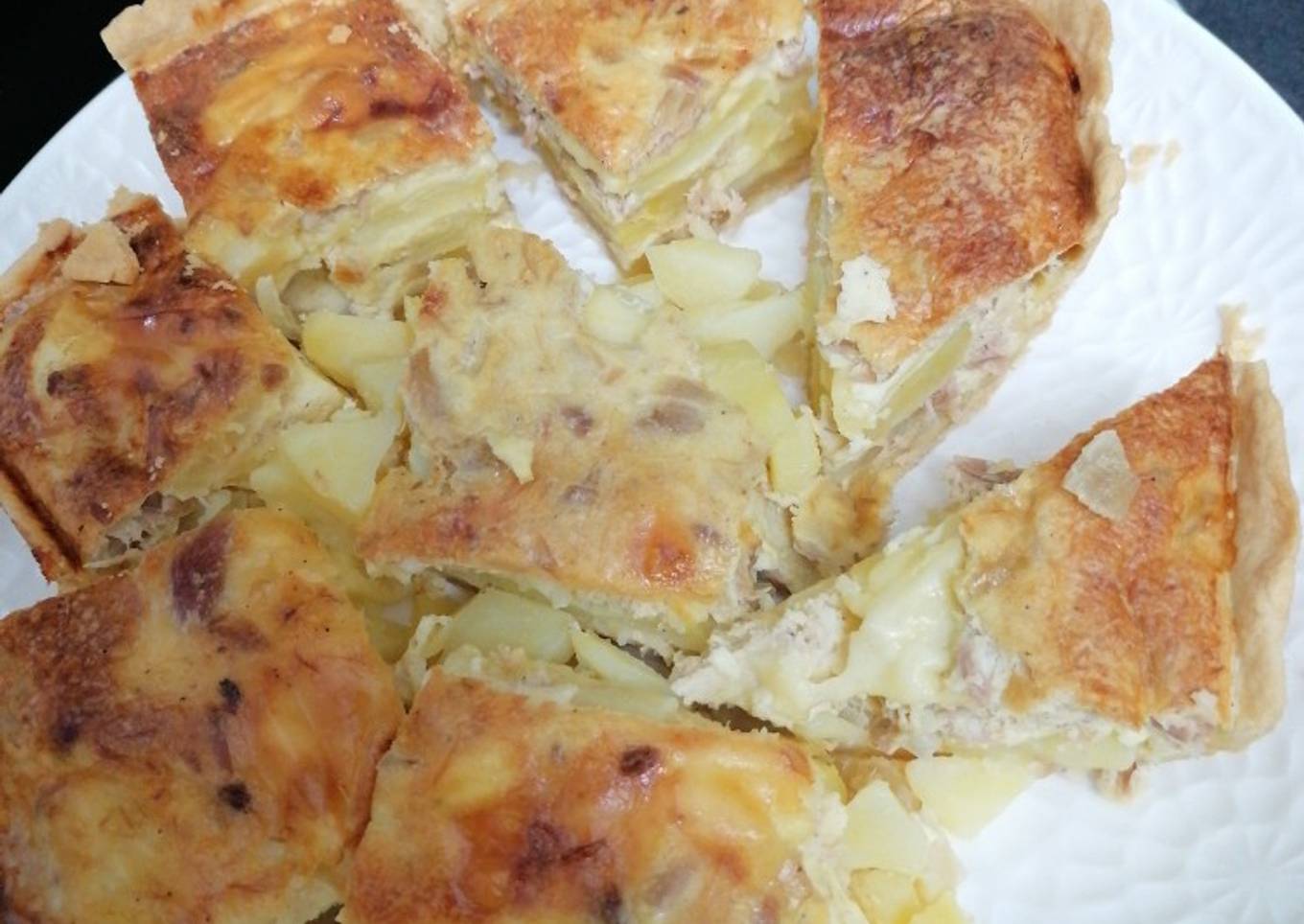 Tarte quiche au thon