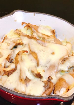 Hình của món Nấm bào ngư nướng phomai.