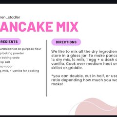 A picture of Pancake mix.