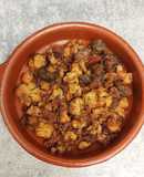 Coliflor con sobrasada