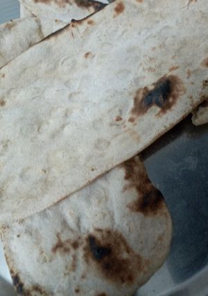 A picture of Butter Wheat Naan.
