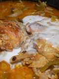Patas de Pollo con aceite de Dende, arroz y leche de coco !!!