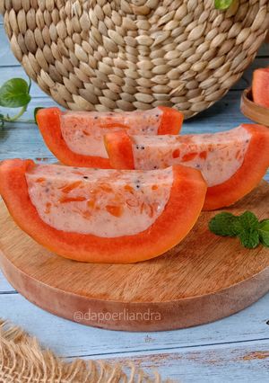 Foto resep Puding Susu Pepaya