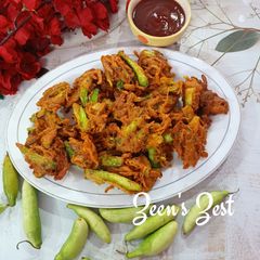 A picture of Ivy Gourd Fritters.