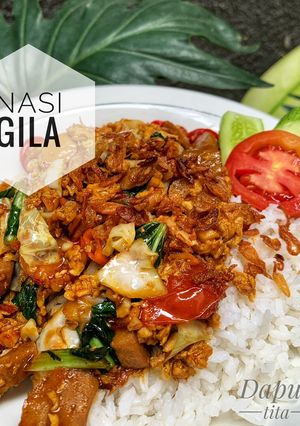 Foto resep Nasi gila pedas