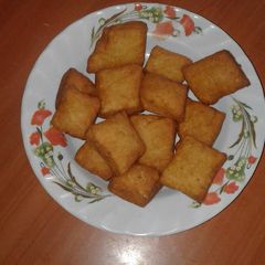 A picture of Lemon mandazi.