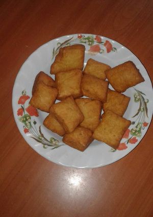A picture of Lemon mandazi.