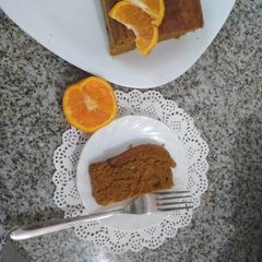 A picture of Banana Orange Cake.