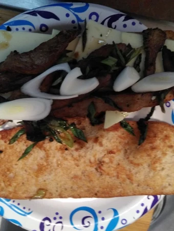 Simple Way Prepare Recipe Steak and Onion sandwich that is Really Delicious, Can Spoil the Tongue}