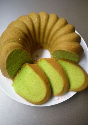 Foto resep Bolu Santan Pandan