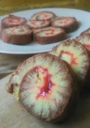 Foto resep Hurricane swiss roll #selasabisa