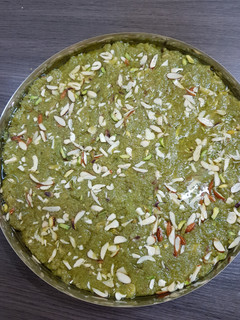 A picture of Dudhi / Bottle gourd Halwo.