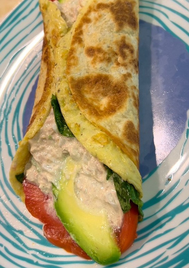 Una foto de Wrap de Ensaladilla