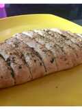 Wheat flour garlic bread
