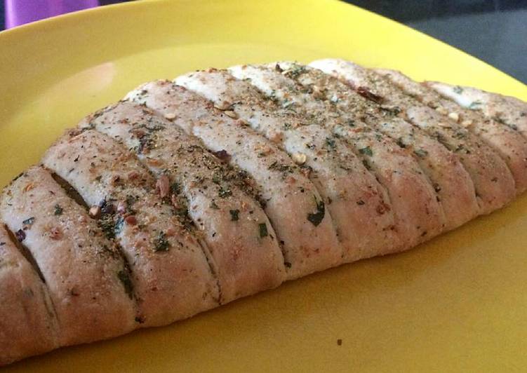 Easiest Way to Make Any-night-of-the-week Wheat flour garlic bread