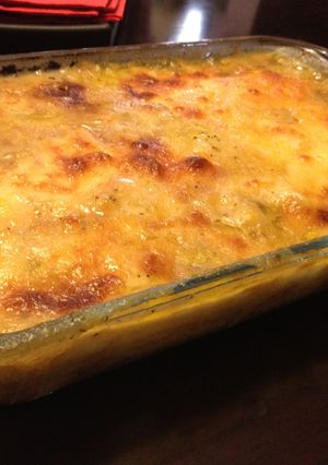 A picture of Chicken & Mushroom Gratin.
